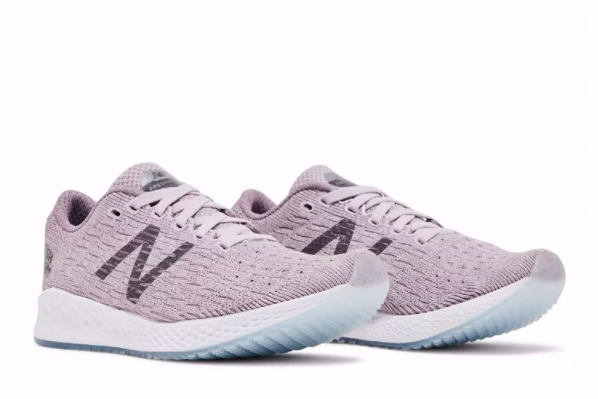 New Balance Women's WZANPCP Wide Pink Grey, view 9