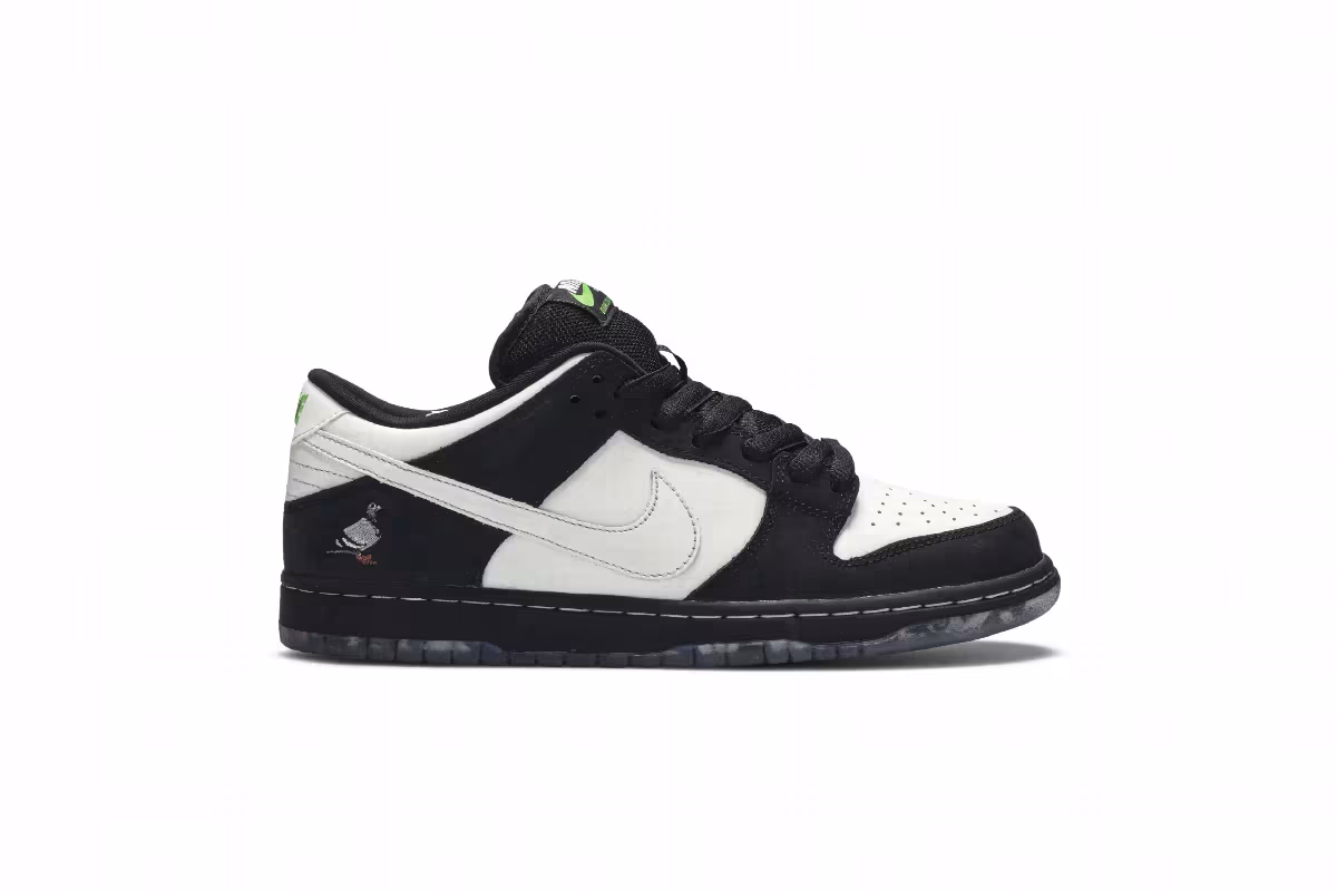 Jeff Staple x Nike Dunk Low Pro SB Panda Pigeon, view 2