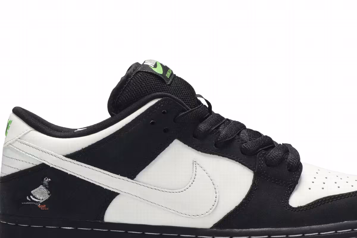 Jeff Staple x Nike Dunk Low Pro SB Panda Pigeon, view 3