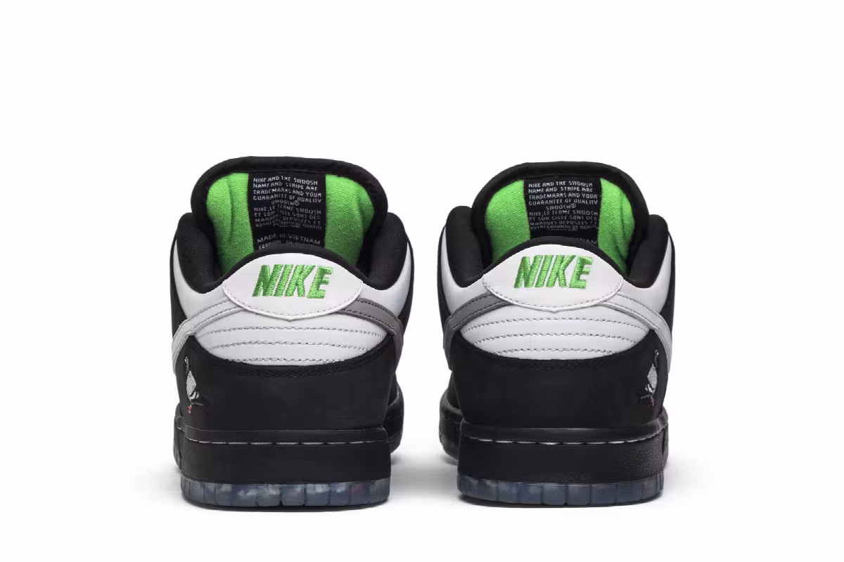 Jeff Staple x Nike Dunk Low Pro SB Panda Pigeon, view 7