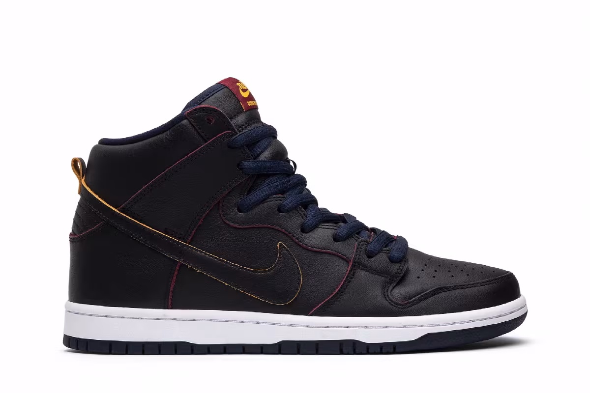 NBA x Nike Dunk High SB Cleveland Cavaliers, view 2