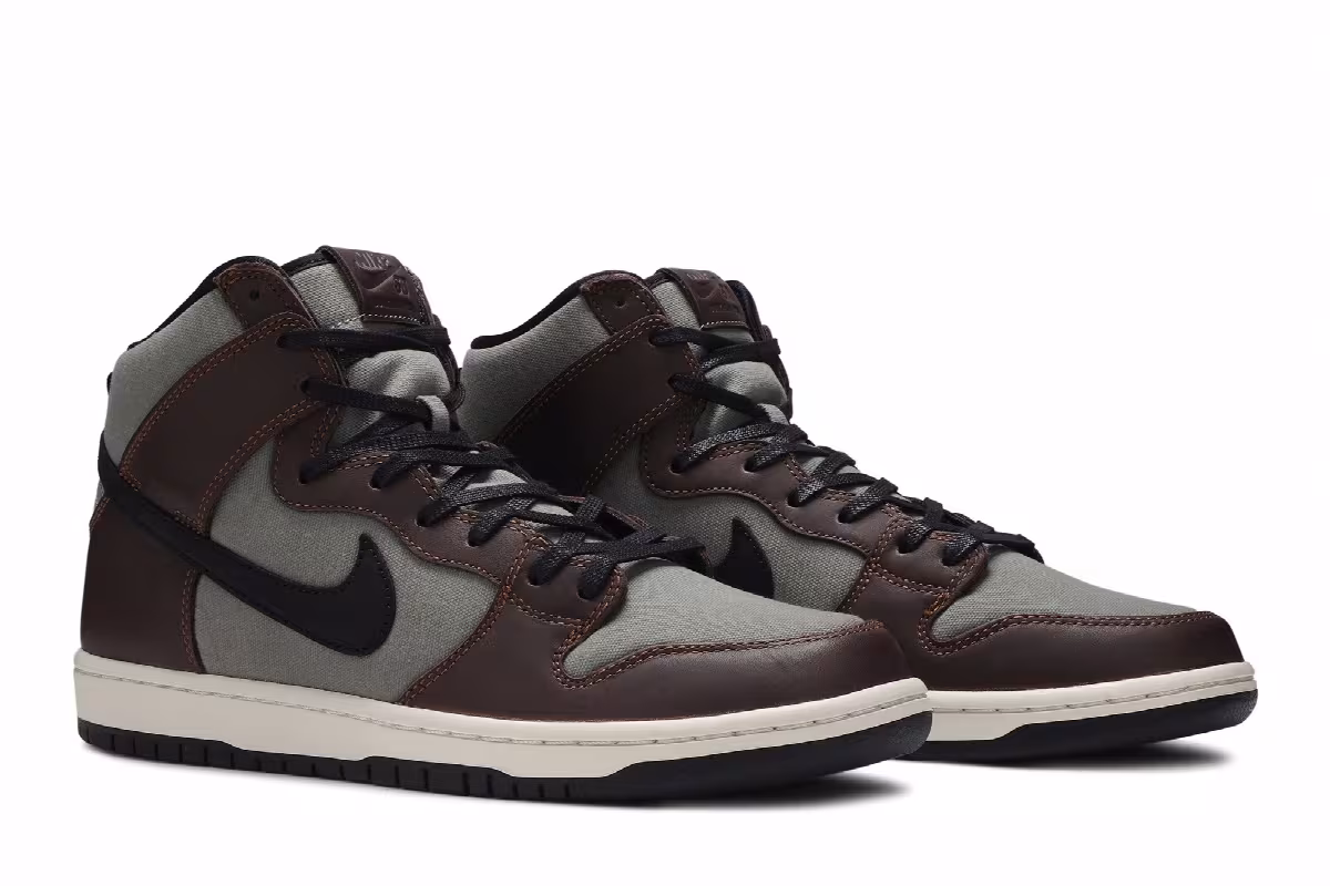 Nike Dunk SB High Pro Baroque Brown, view 9