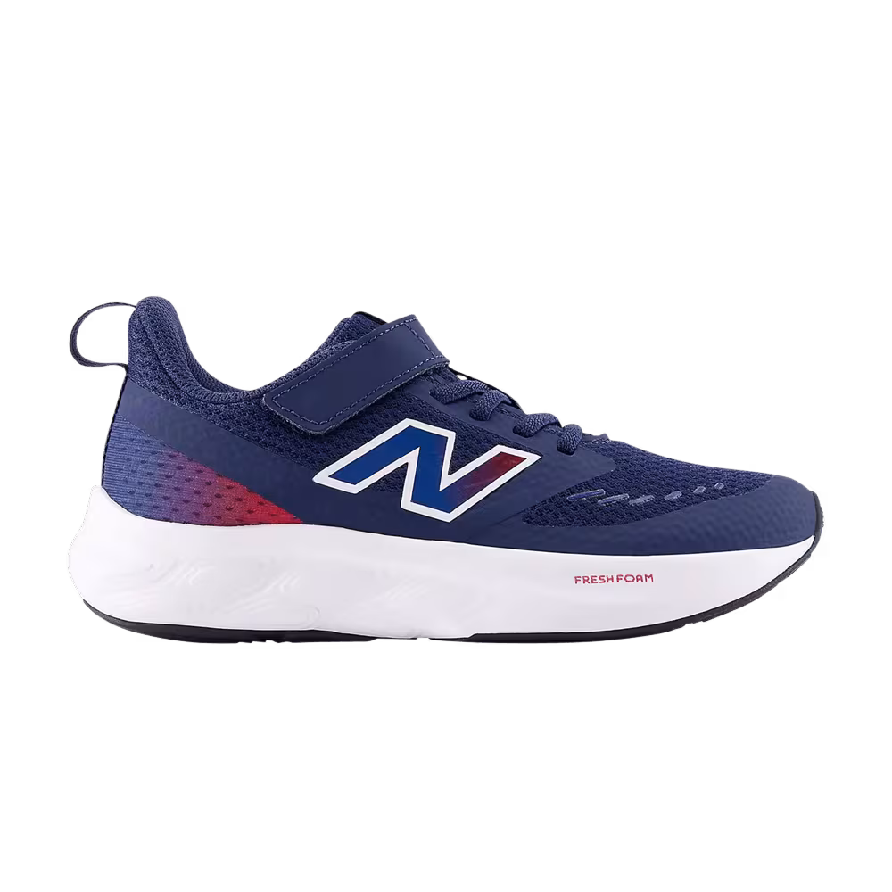 New Balance 625 Hook & Loop Little Kid Navy Team Red