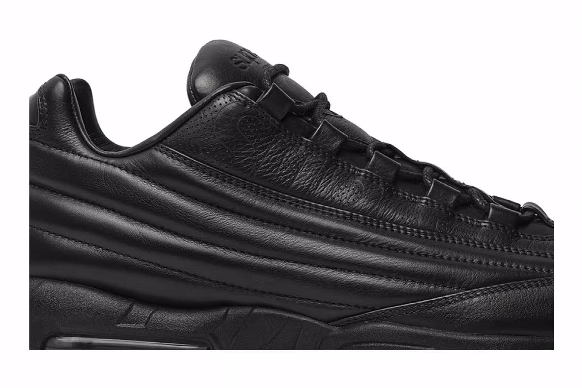 Supreme x Nike Air Max 95 Lux Black, view 3