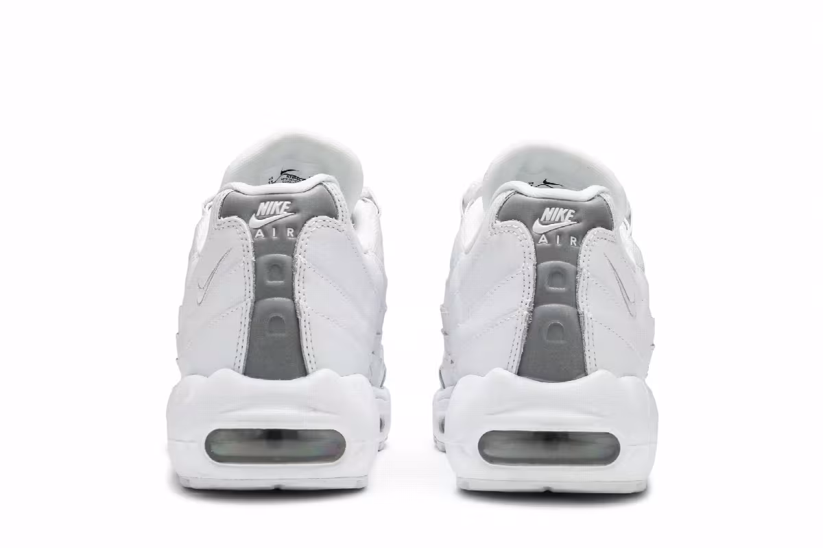 Nike Air Max 95 Essential White Silver, view 7