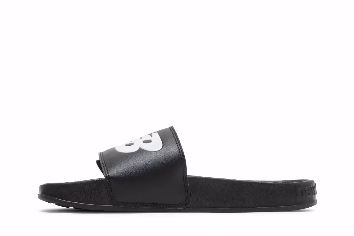 New Balance 200 Adjustable Slides Black, view 4