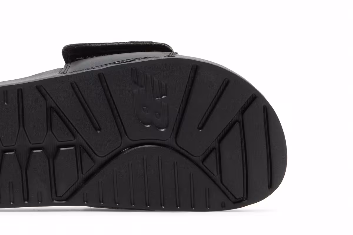New Balance 200 Adjustable Slides Black, view 6