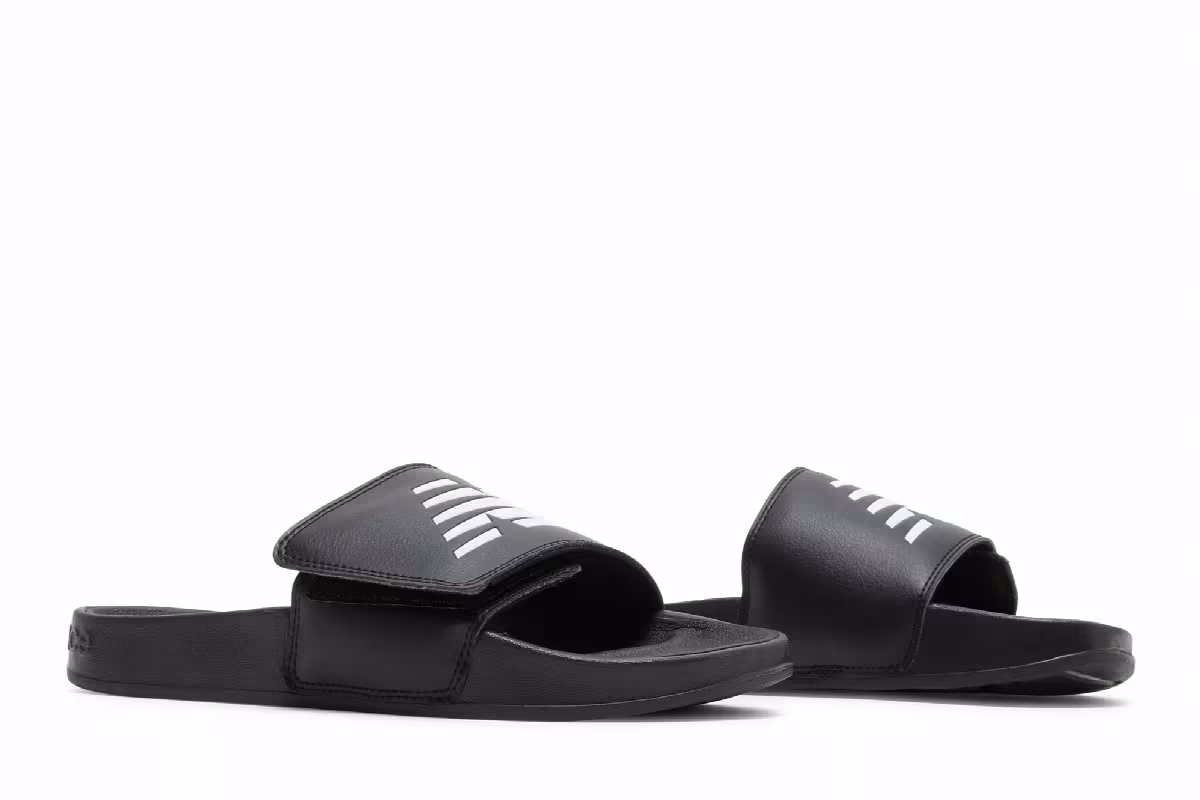 New Balance 200 Adjustable Slides Black, view 9