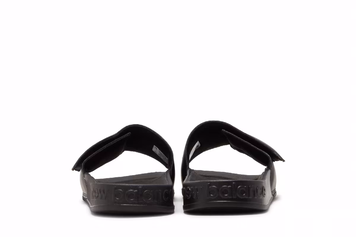 New Balance 200 Adj Slides Black, view 7