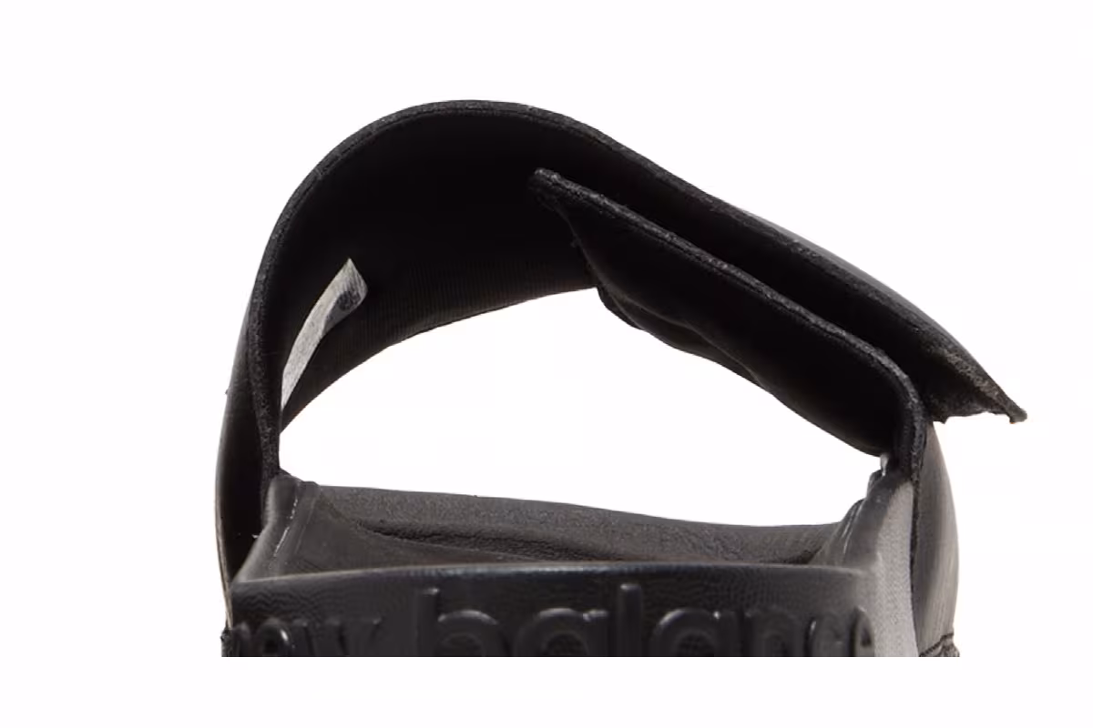 New Balance 200 Adj Slides Black, view 8