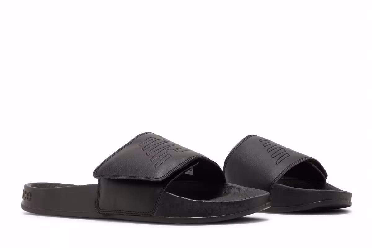 New Balance 200 Adj Slides Black, view 9