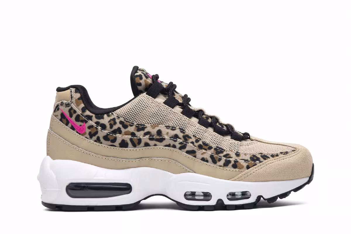 Nike Women's Air Max 95 Premium Leopard, view 2