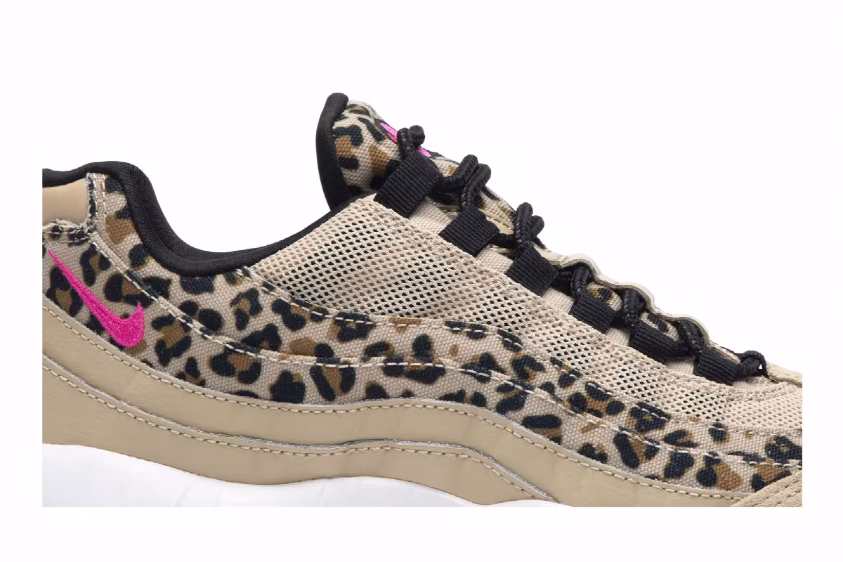 Nike Women's Air Max 95 Premium Leopard, view 3