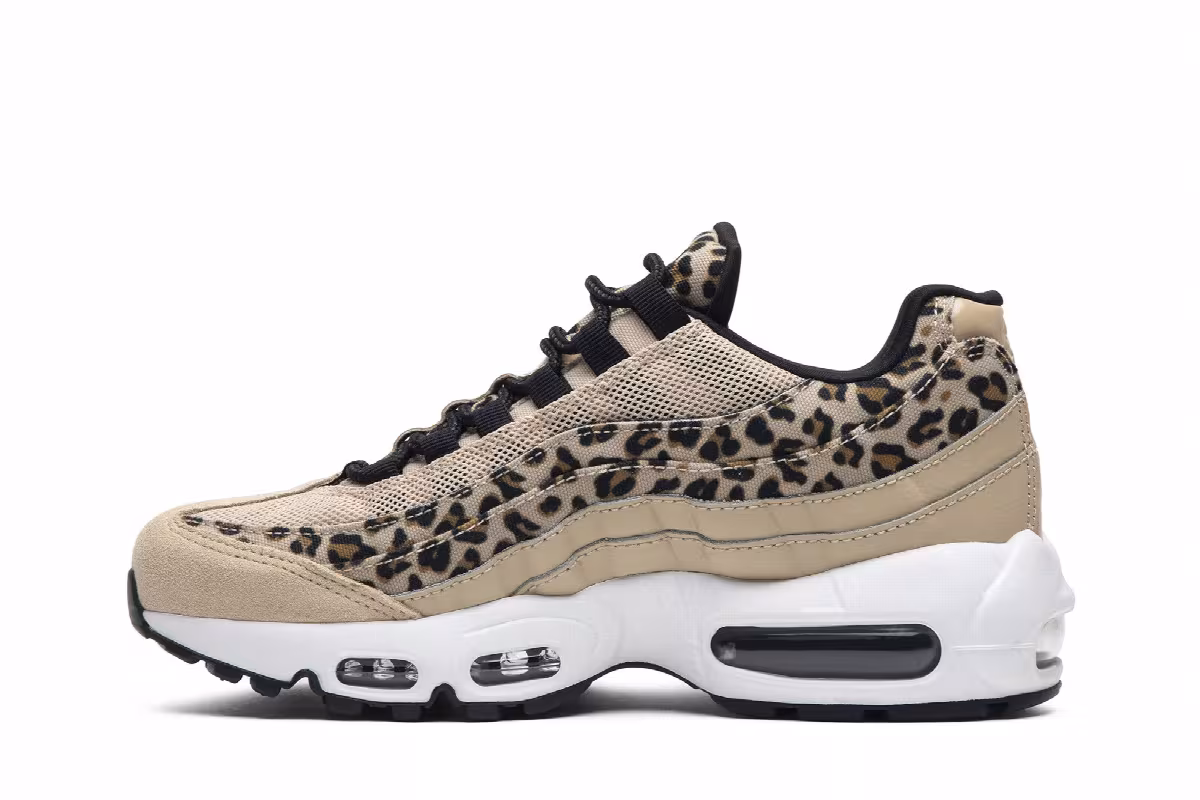 Nike Women's Air Max 95 Premium Leopard, view 4