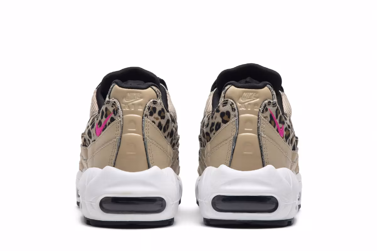 Nike Women's Air Max 95 Premium Leopard, view 7