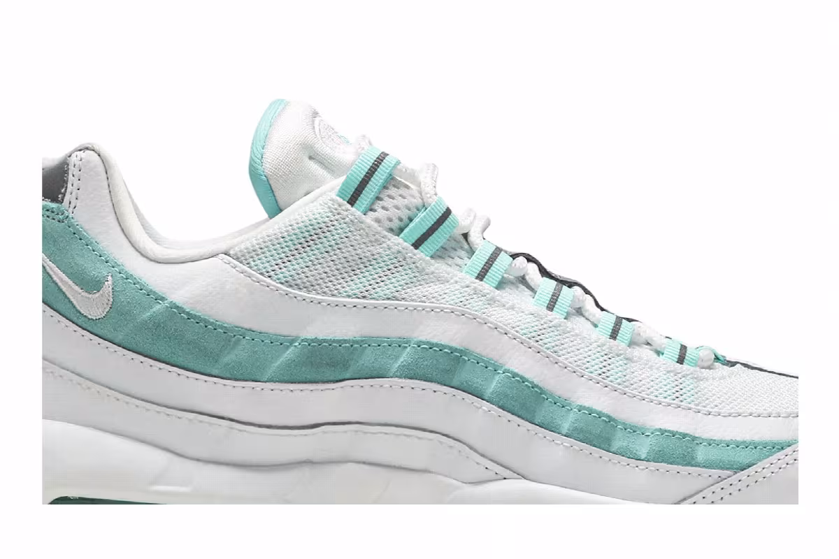 Nike Women's Air Max 95 Light Aqua, view 3
