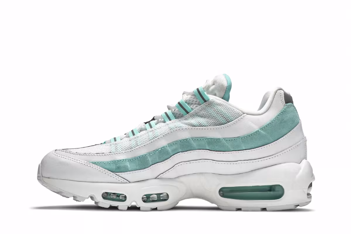 Nike Women's Air Max 95 Light Aqua, view 4