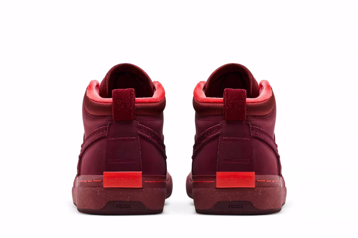 Nike React Leo SB Dark Beetroot, view 7