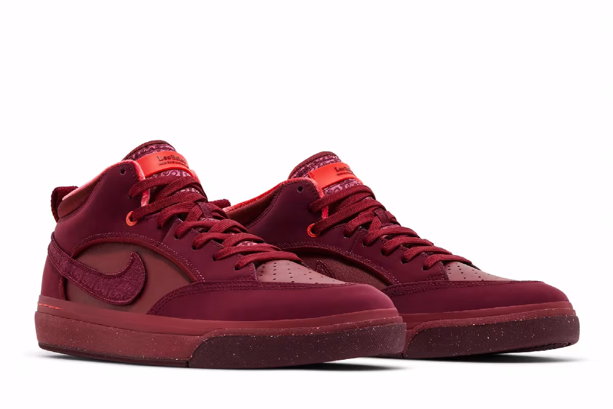 Nike React Leo SB Dark Beetroot, view 9