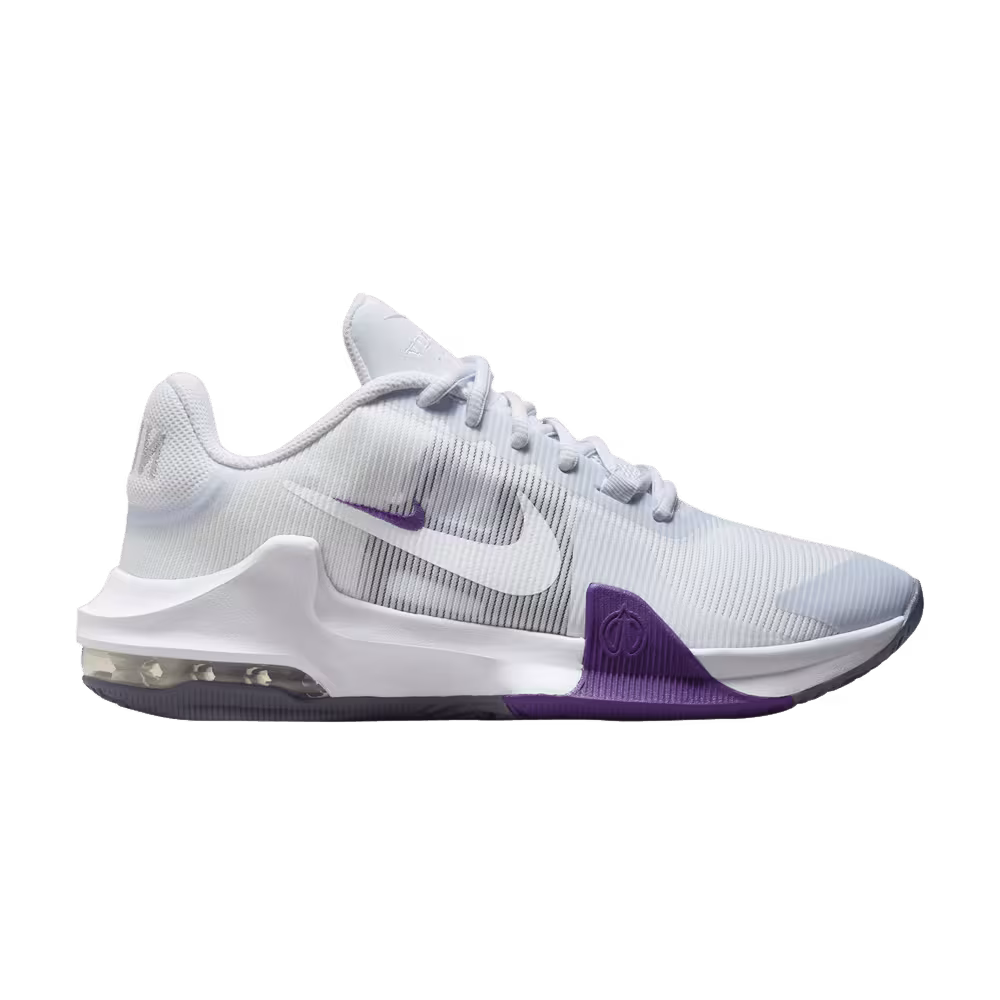 Nike Women's Air Max Impact 4 Football Grey Barely Grape