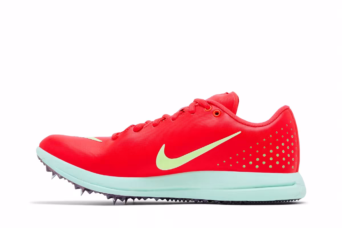 Nike Triple Jump Elite 3 Bright Crimson Lime Blast, view 4