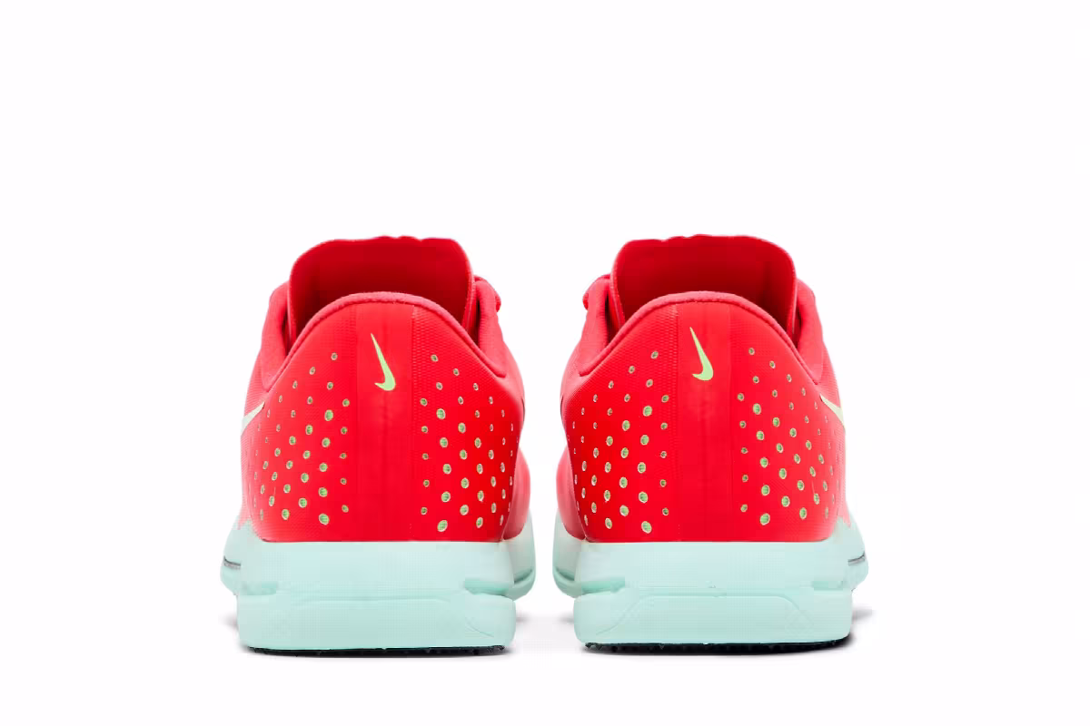 Nike Triple Jump Elite 3 Bright Crimson Lime Blast, view 7