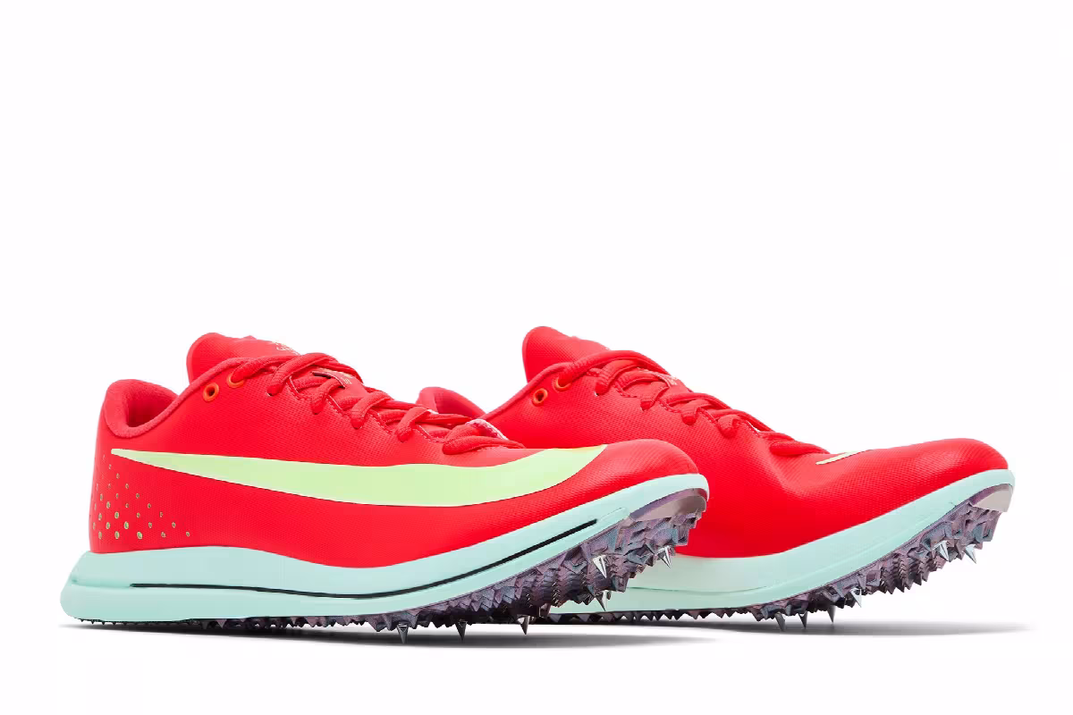 Nike Triple Jump Elite 3 Bright Crimson Lime Blast, view 9