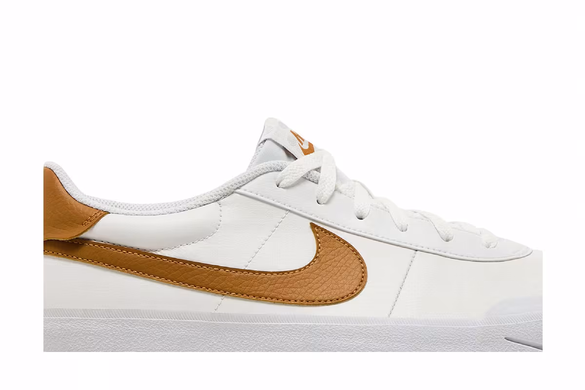 Nike Court Shot White Flax, view 3