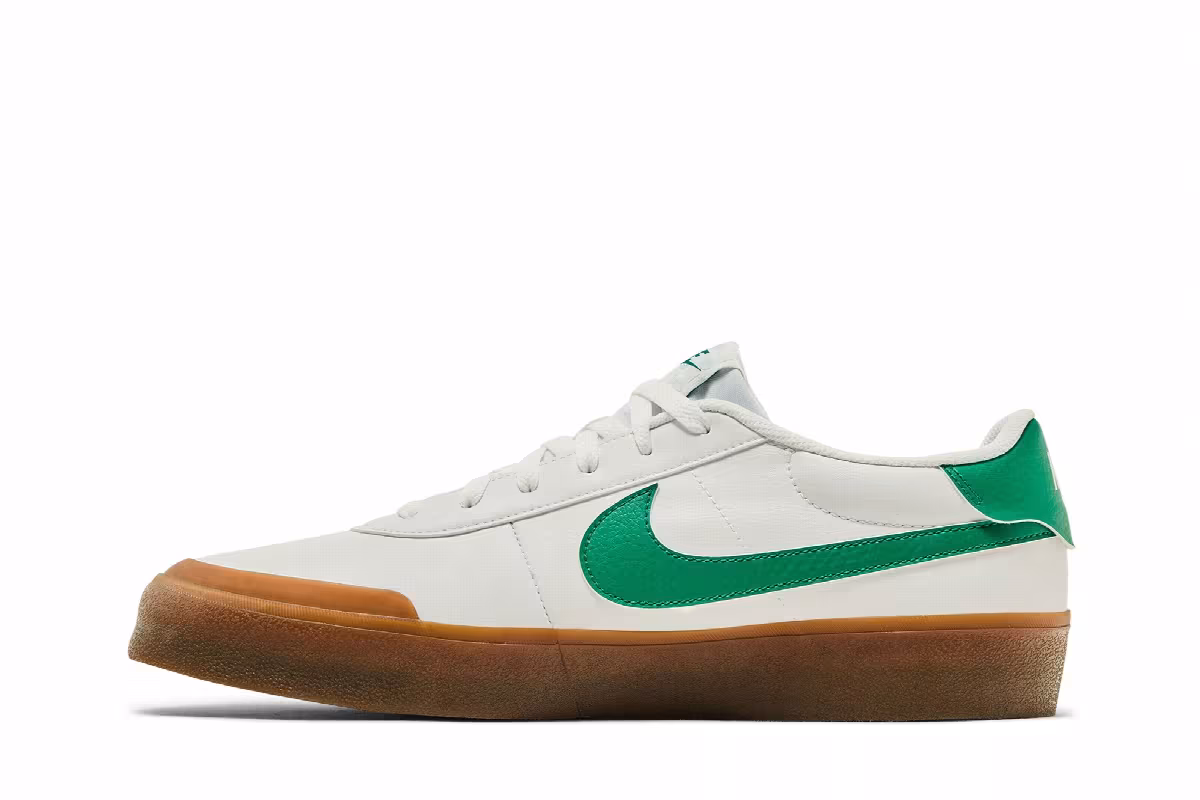 Nike Court Shot White Malachite Gum, view 4