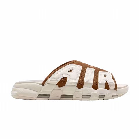 Nike Air More Uptempo Slide 'Light British Tan'