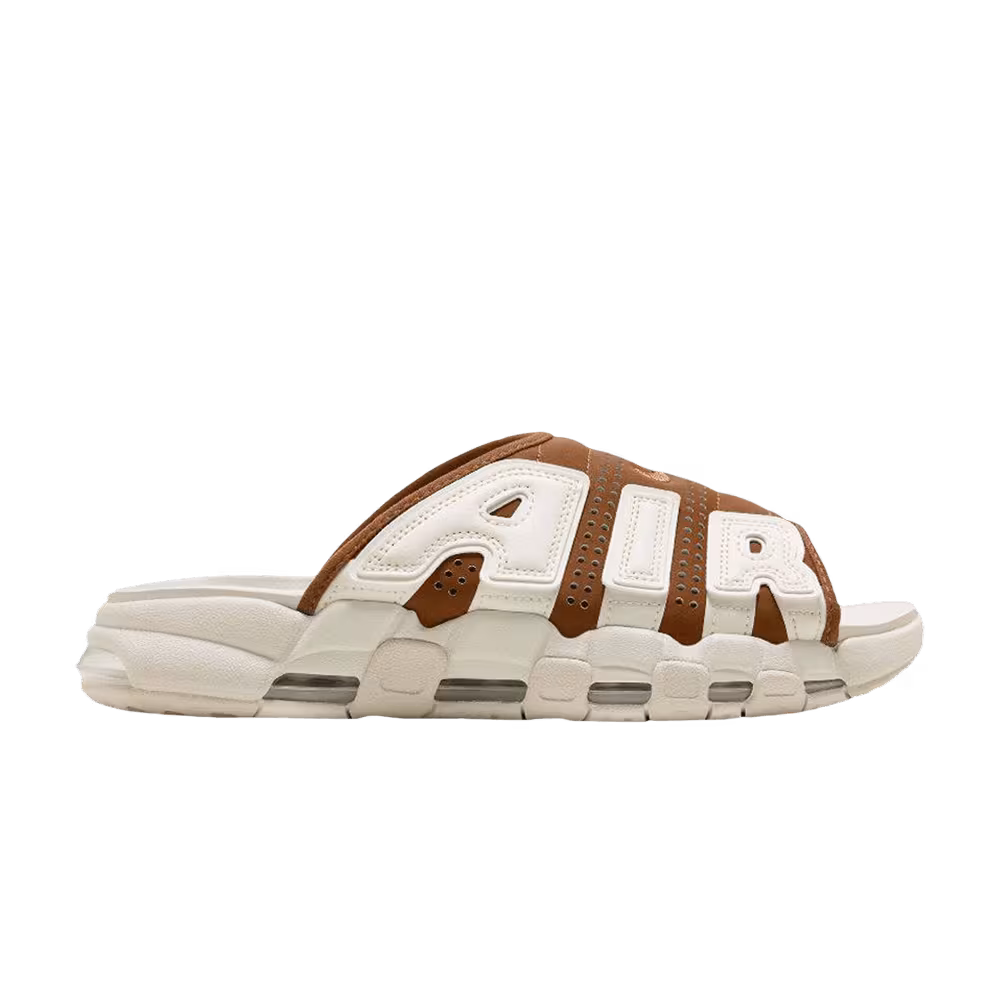 Nike Air More Uptempo Slide Light British Tan