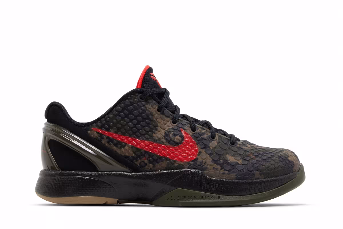 Nike Zoom Kobe 6 GS Italian Camo 2024, view 2