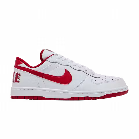 Big Nike Low 'White Gym Red'