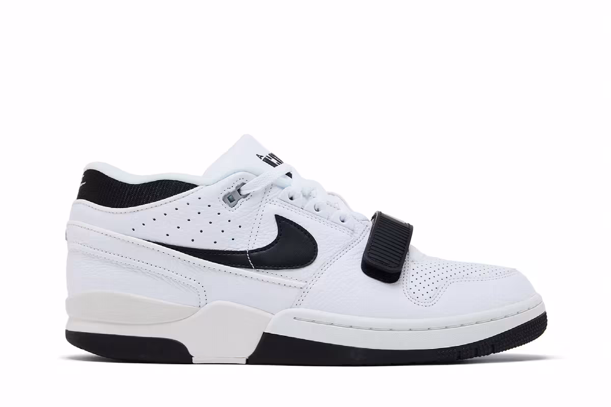 Nike Air Alpha Force 88 White Black, view 2