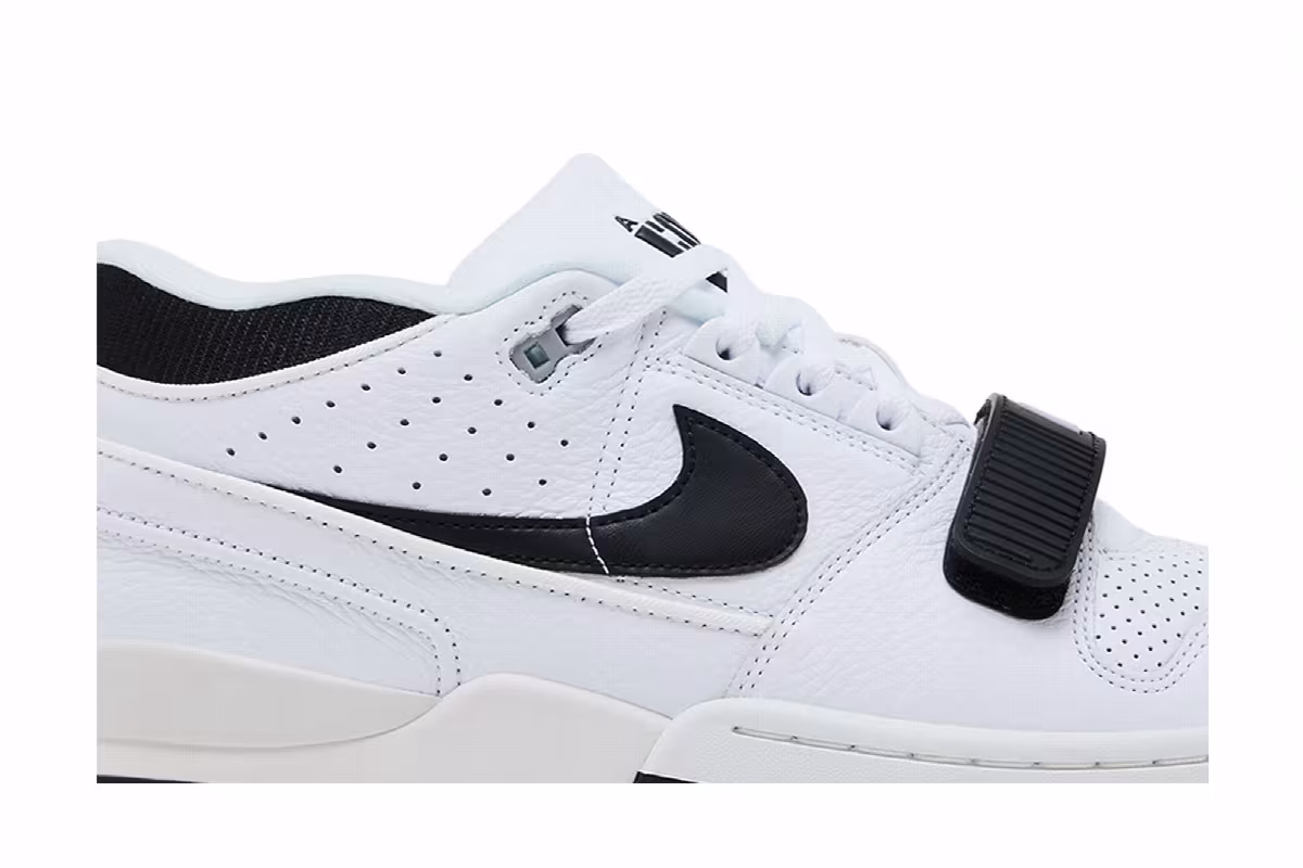 Nike Air Alpha Force 88 White Black, view 3