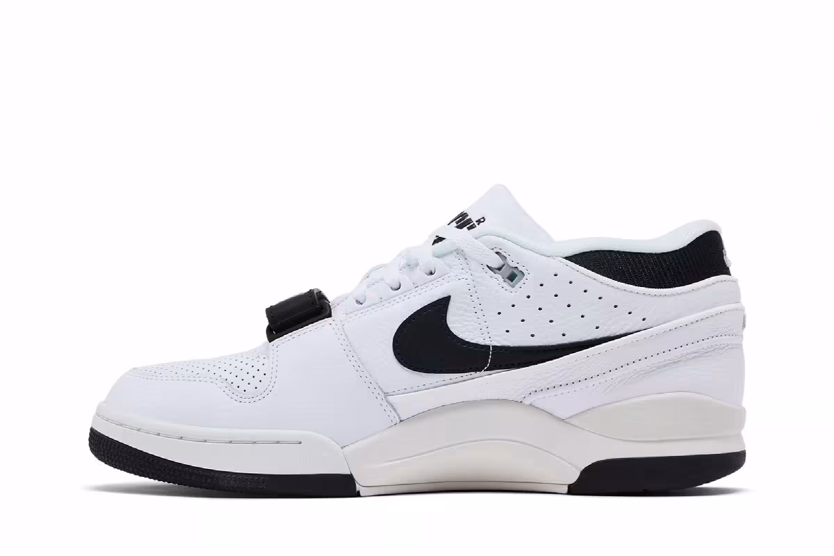 Nike Air Alpha Force 88 White Black, view 4