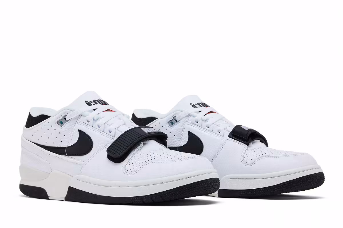 Nike Air Alpha Force 88 White Black, view 9