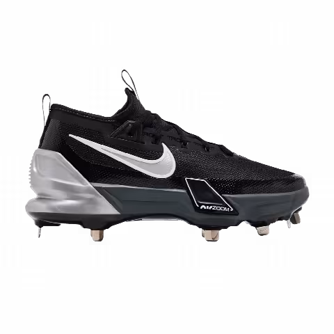 Nike Force Zoom Trout 9 Elite 'Black Metallic Silver'