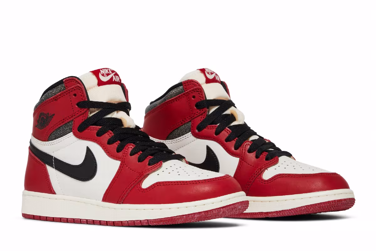 Air Jordan 1 High OG GS Chicago Lost & Found, view 9
