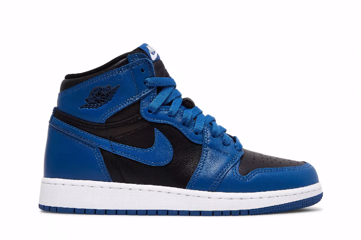 Air Jordan 1 High OG GS Dark Marina Blue, view 2