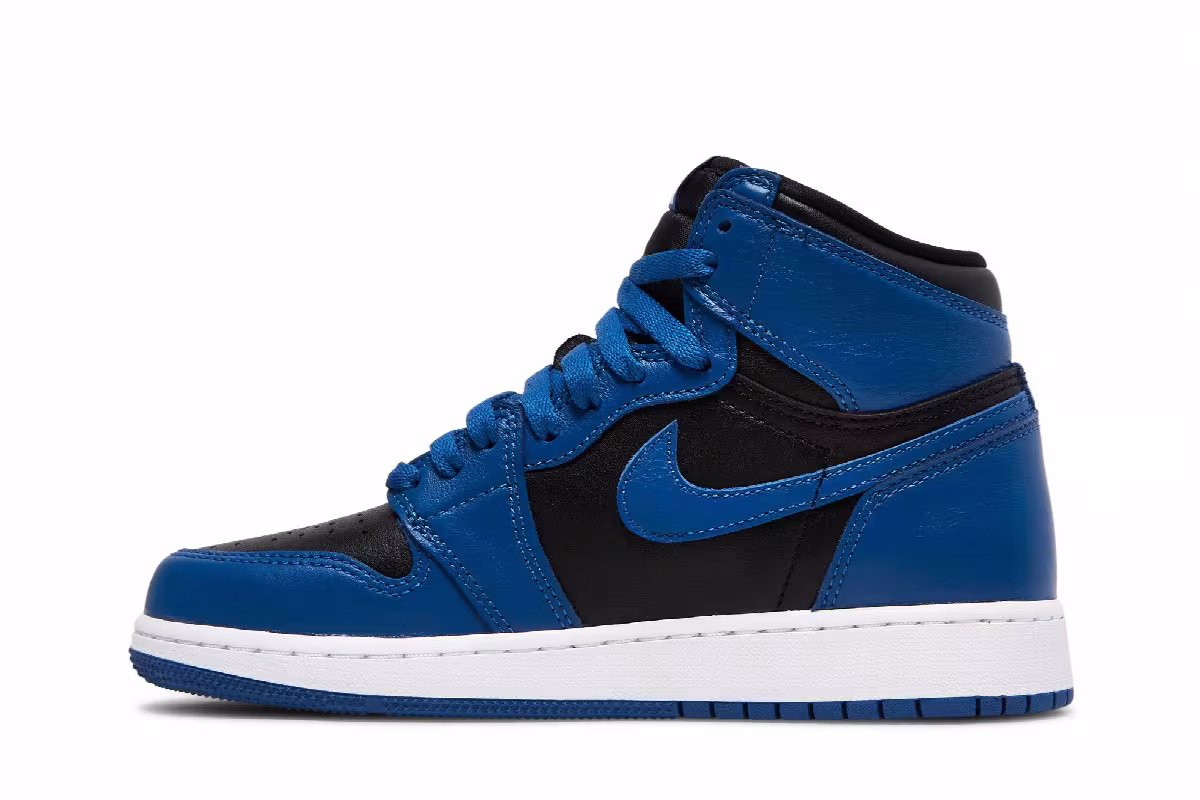 Air Jordan 1 High OG GS Dark Marina Blue, view 4