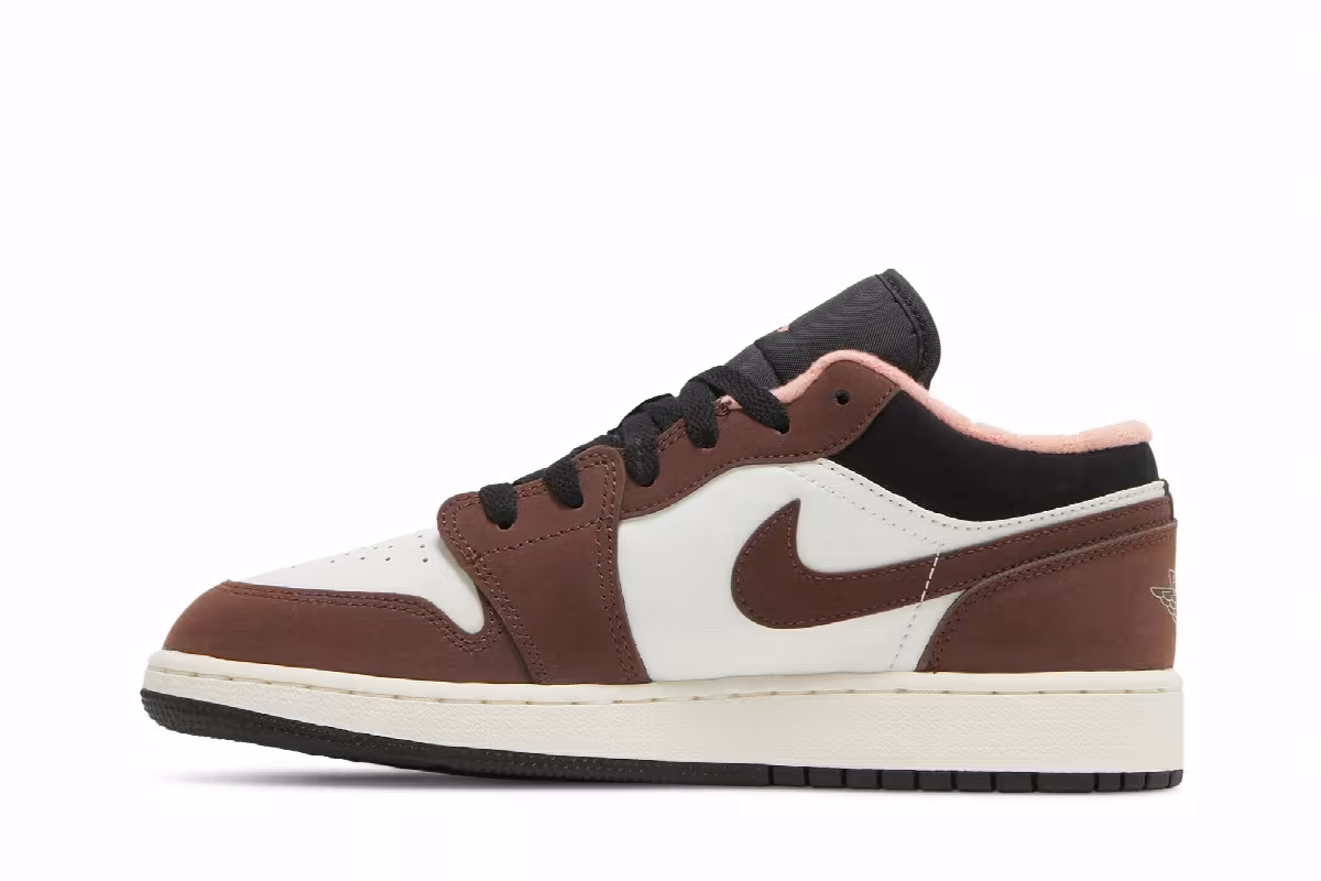 Air Jordan 1 Low SE GS Light Chocolate, view 4