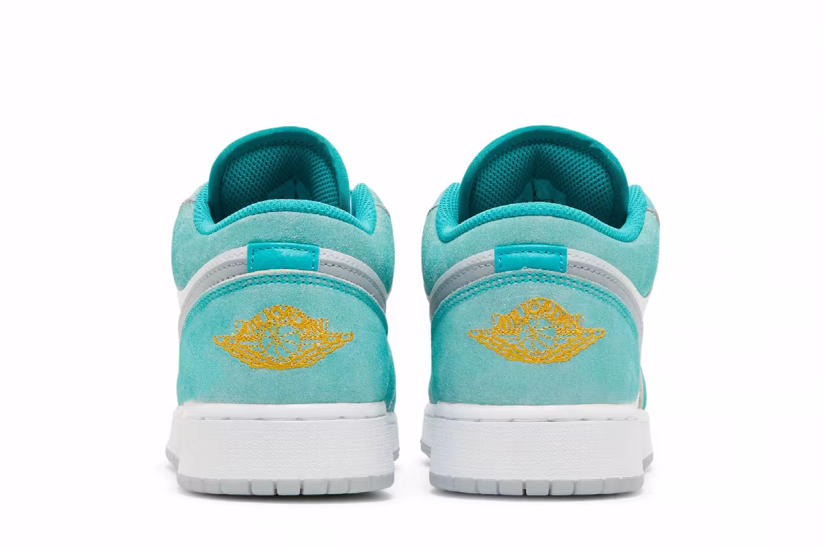 Air Jordan 1 Low SE GS New Emerald, view 7