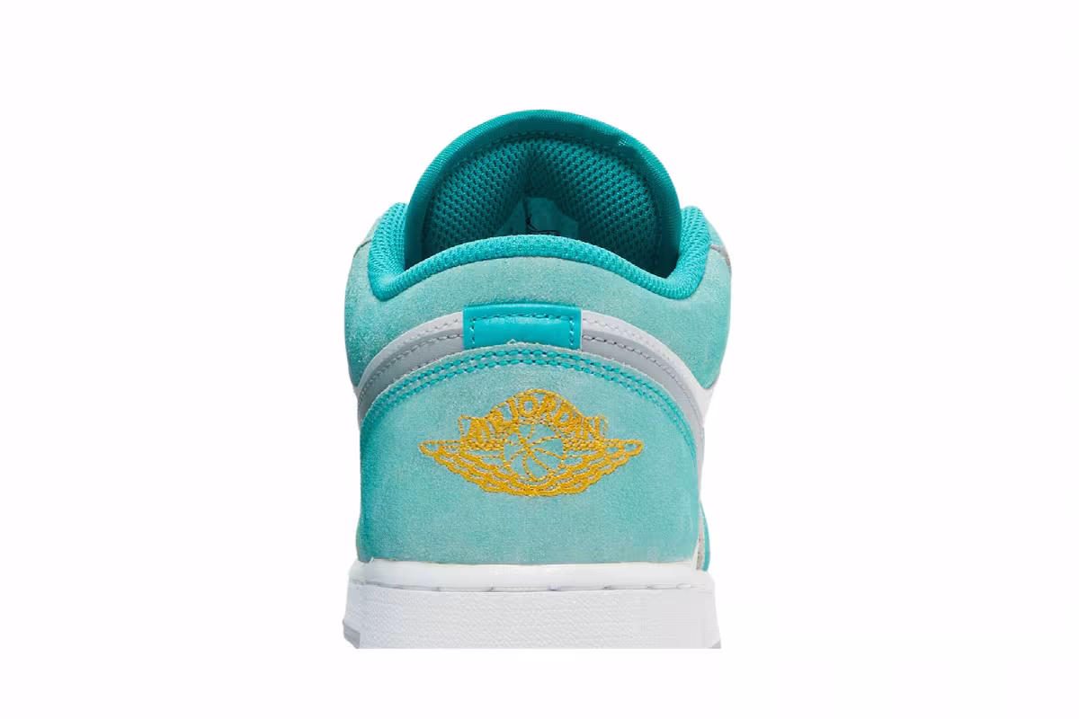Air Jordan 1 Low SE GS New Emerald, view 8