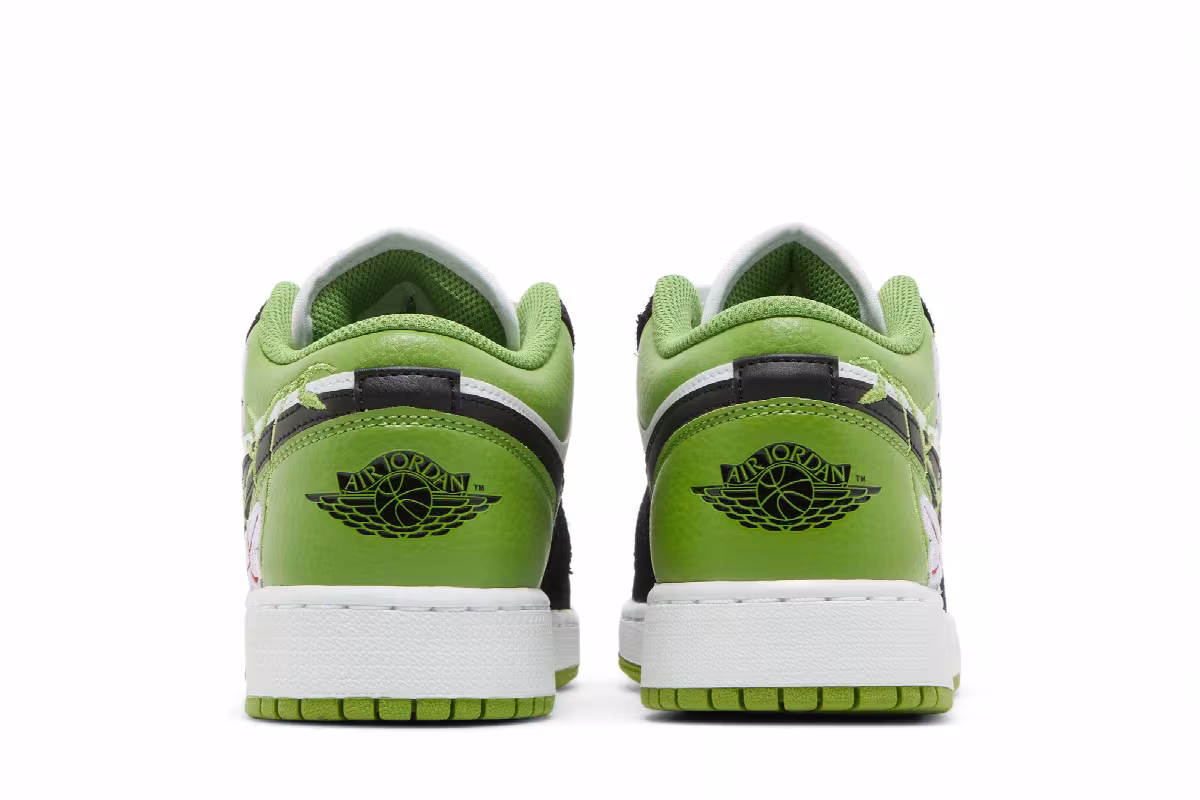 Air Jordan 1 Low SE GS Floral, view 7