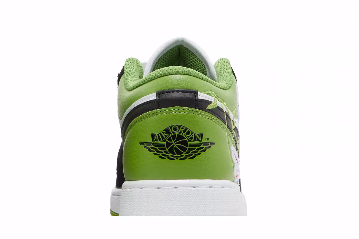 Air Jordan 1 Low SE GS Floral, view 8