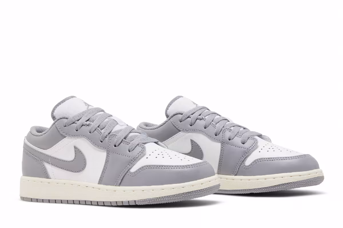 Air Jordan 1 Low GS Vintage Grey, view 9