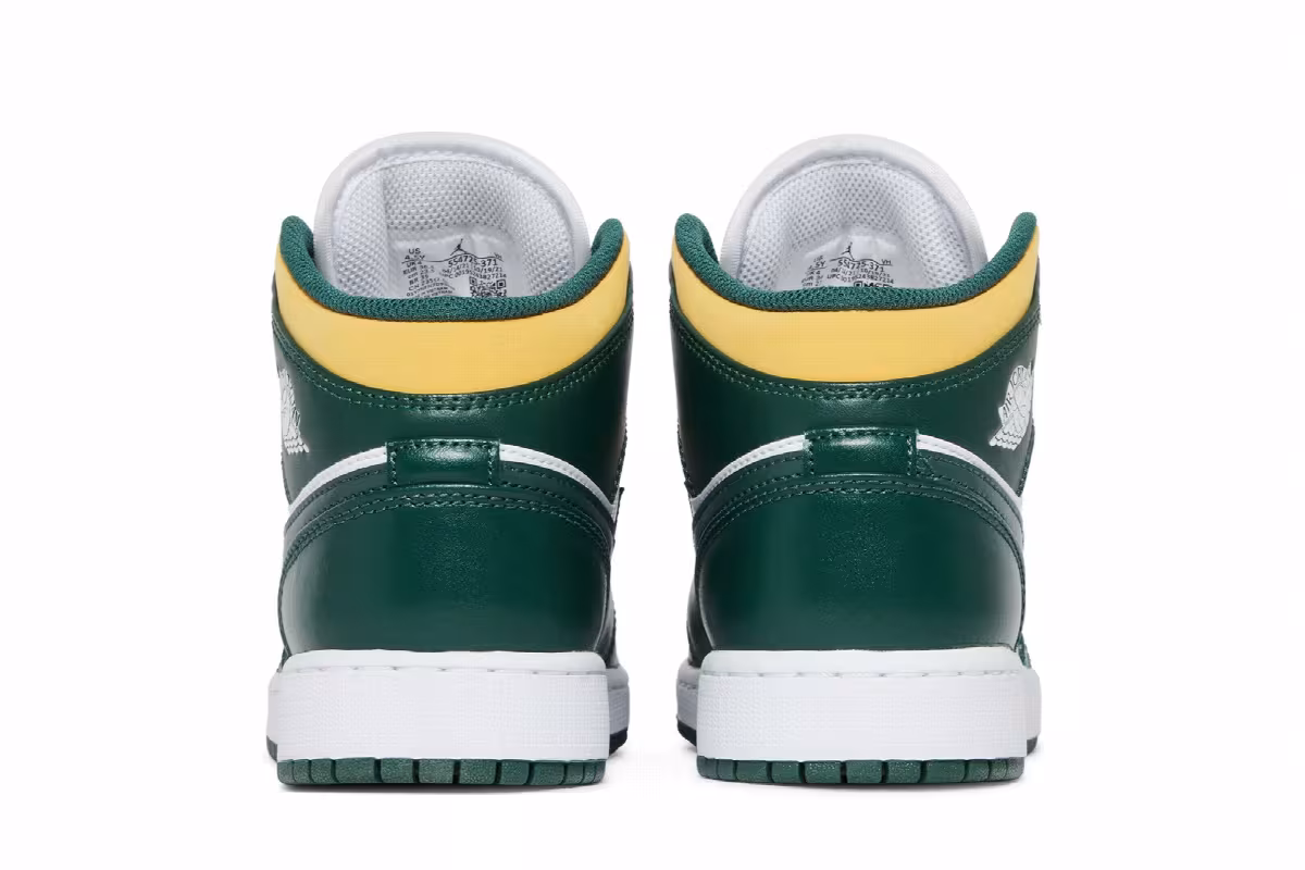 Air Jordan 1 Mid GS Sonics, view 7