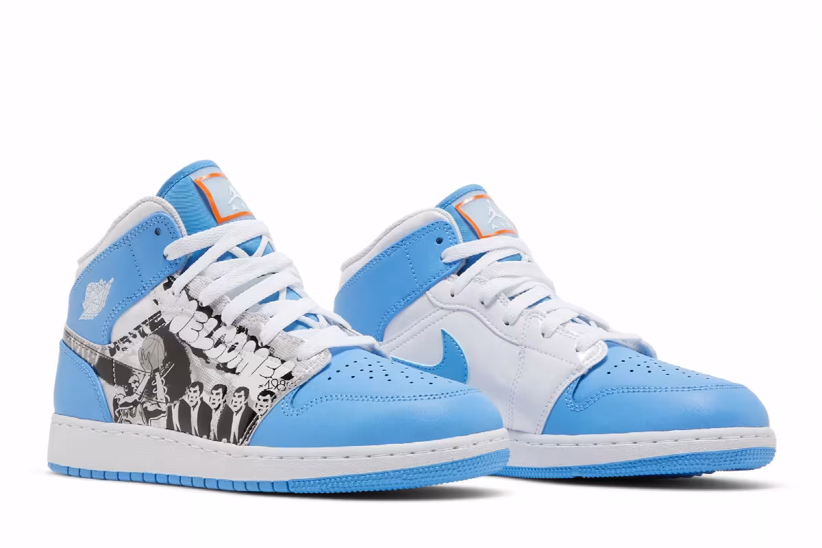 Air Jordan 1 Mid GS Game Winner, view 9