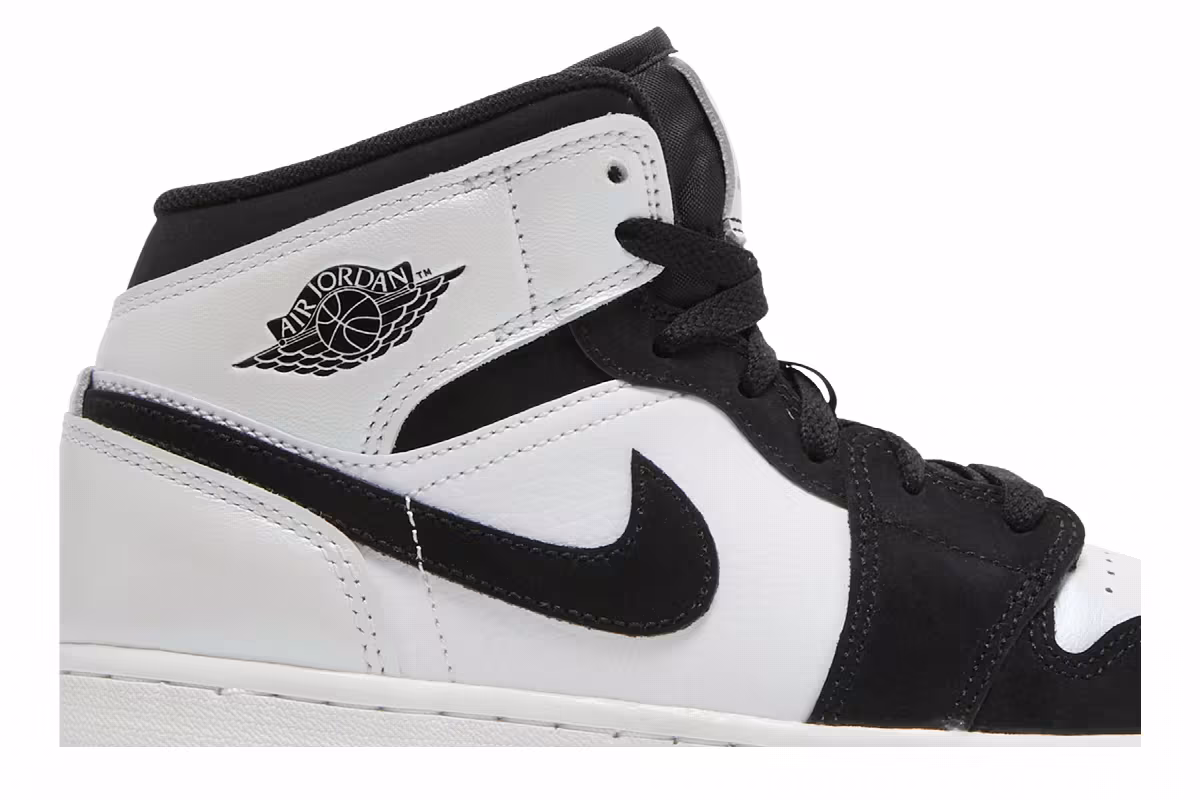 Air Jordan 1 Mid SE GS Diamond, view 3